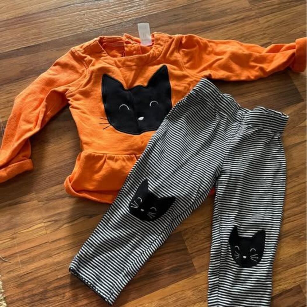 Carter's 18 Months Halloween Cat Outfit